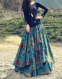 Designer Long Skirt